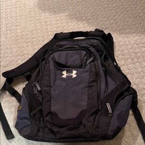 Under Armour Black and Gray Men's Backpack